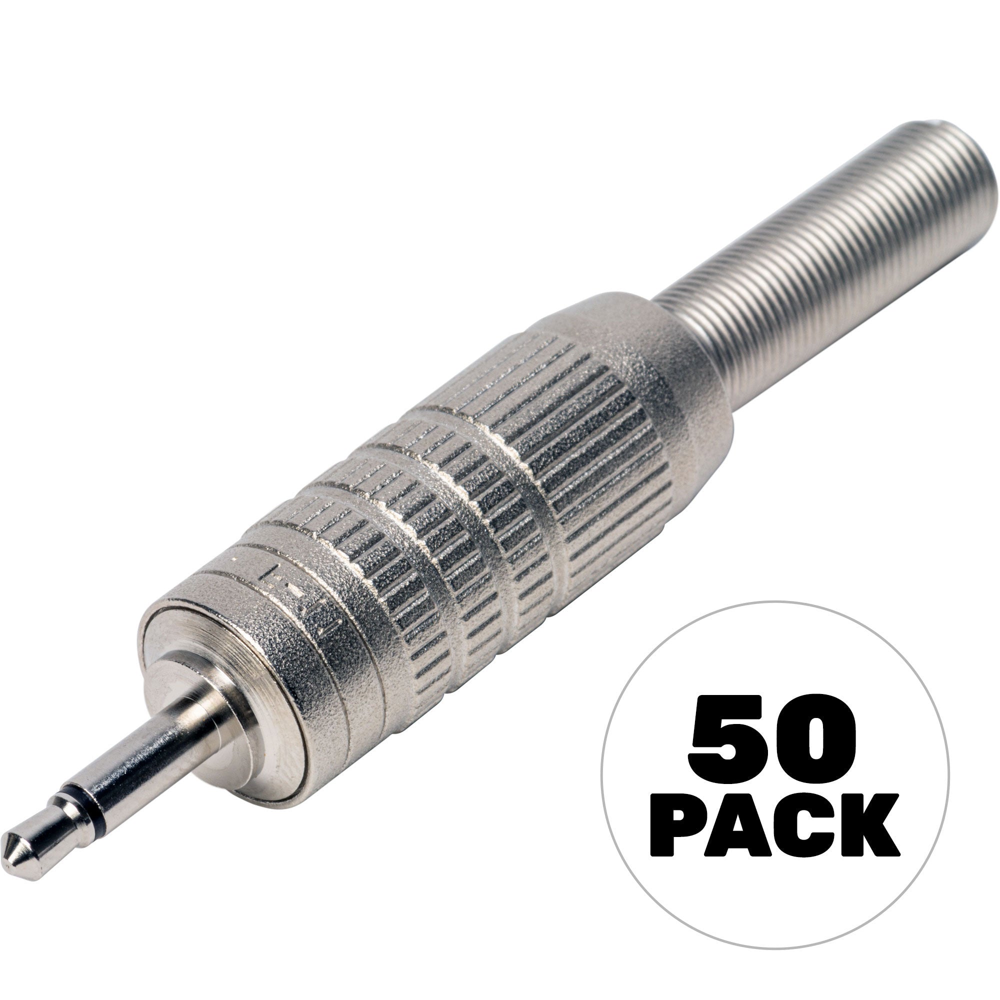 Canare F-11 Mono 1/8 (3.5mm) Mini Phone Plug (TS) (50 Pack)