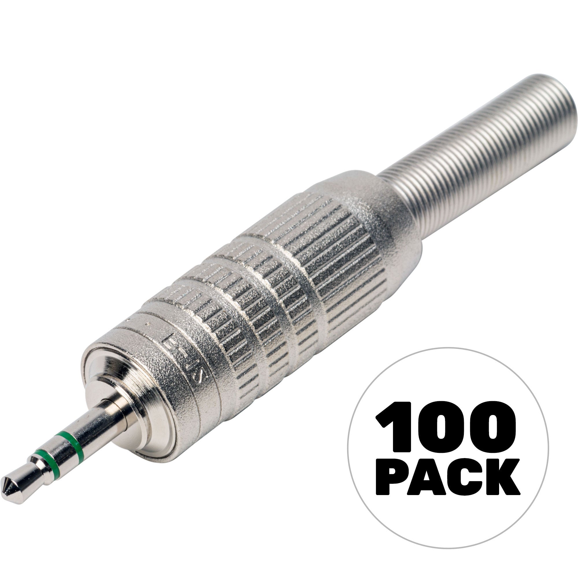 Canare F-12 Stereo 1/8 (3.5mm) Mini Phone Plug (TRS) (100 Pack)