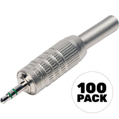 Canare F-12 Stereo 1/8 (3.5mm) Mini Phone Plug (TRS) (100 Pack)