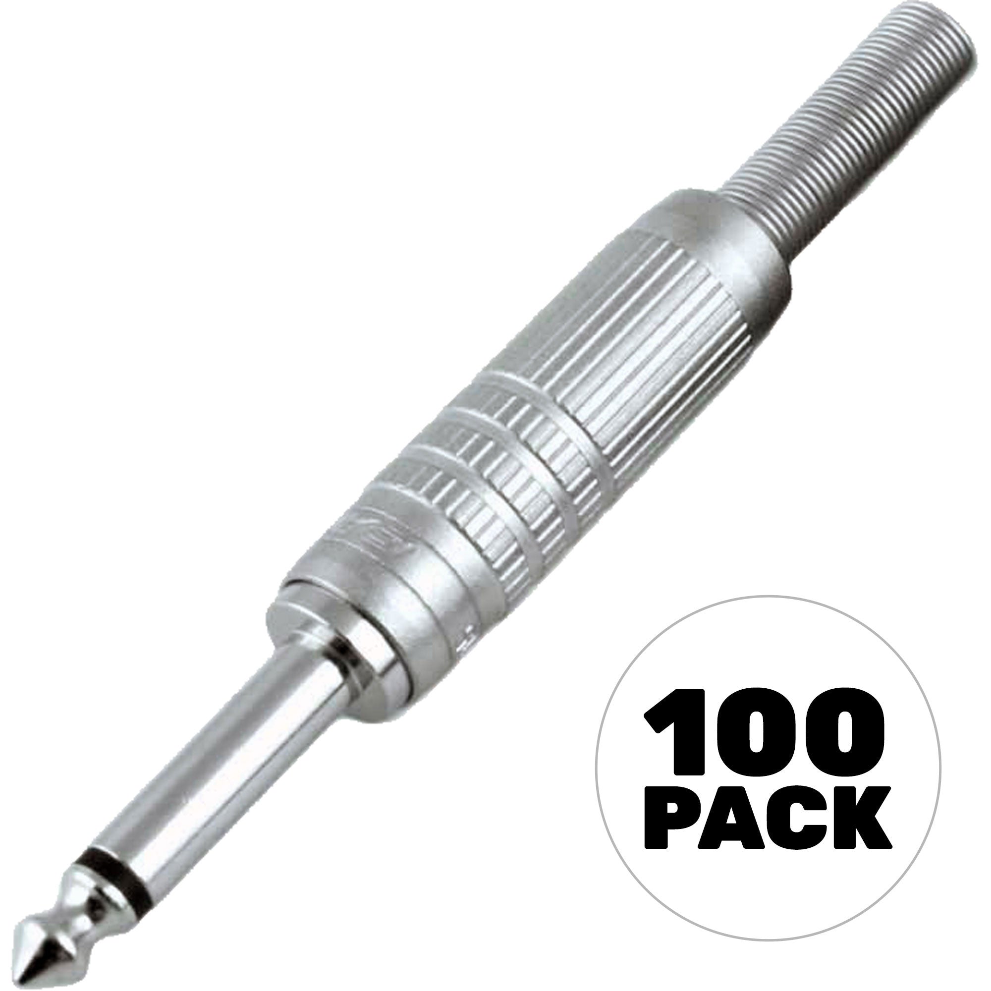 Canare F-15 Mono 1/4 Phone Plug (TS) (100 Pack)