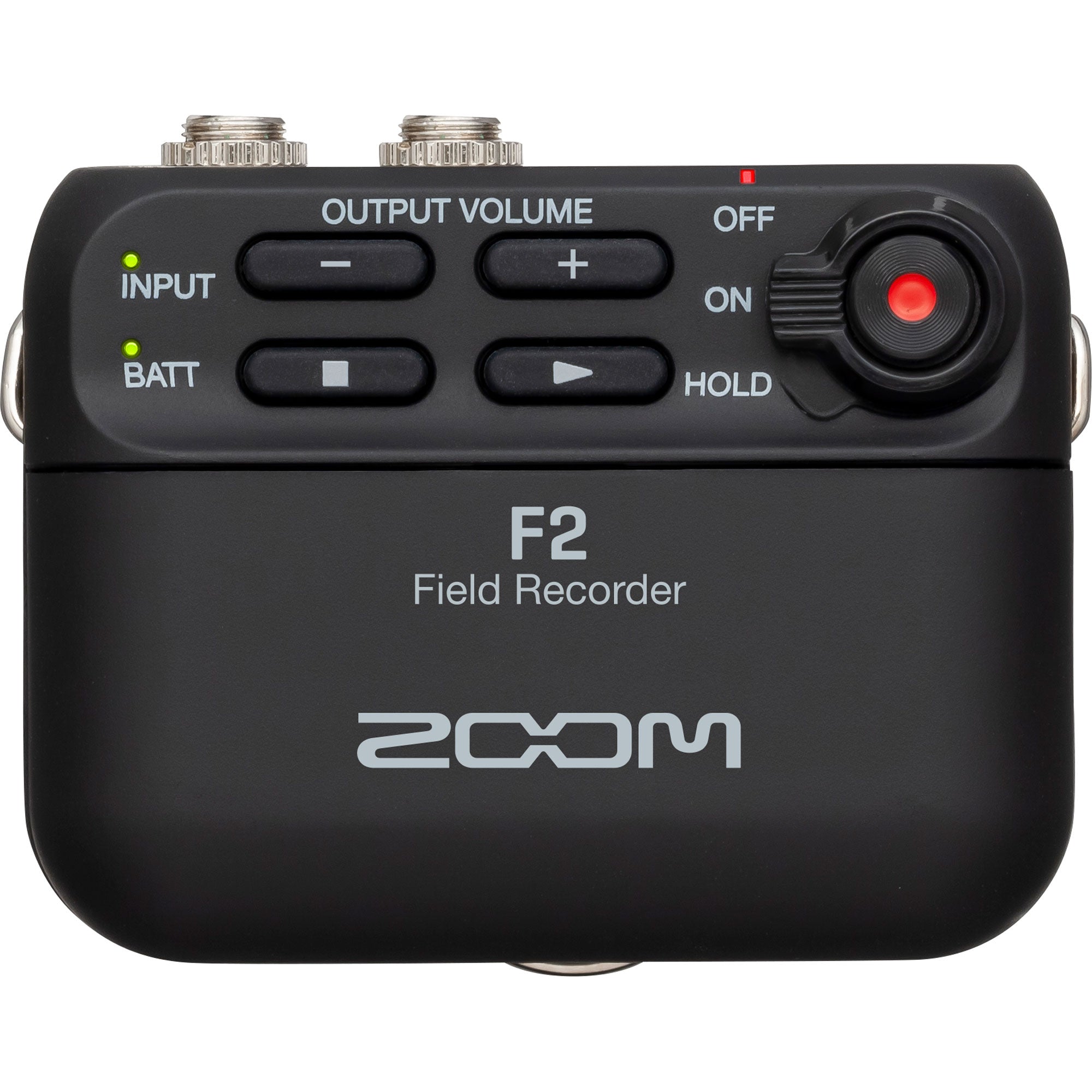 Zoom F2 Ultracompact Portable Field Recorder with Lavalier Microphone