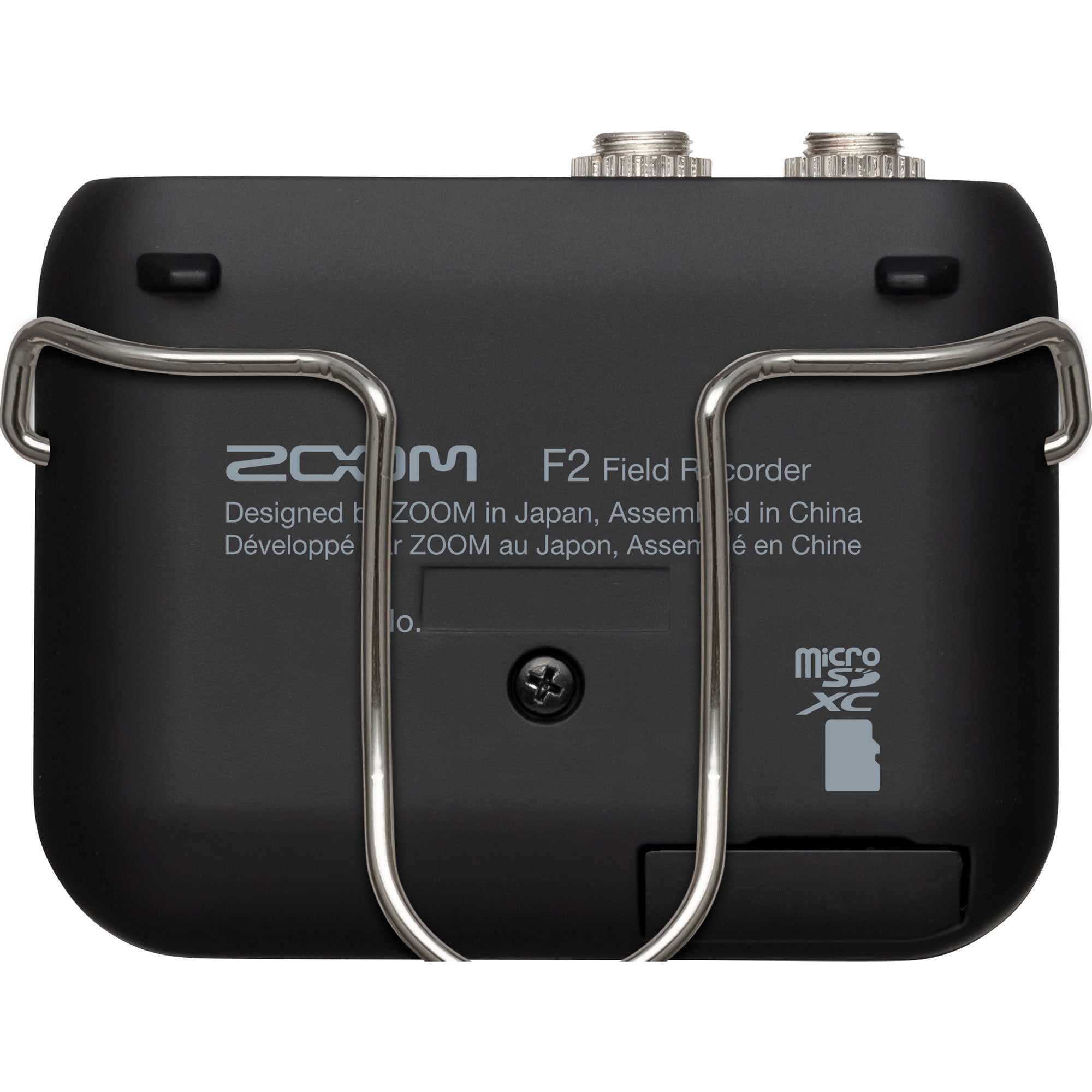 Zoom F2 Ultracompact Portable Field Recorder with Lavalier Microphone