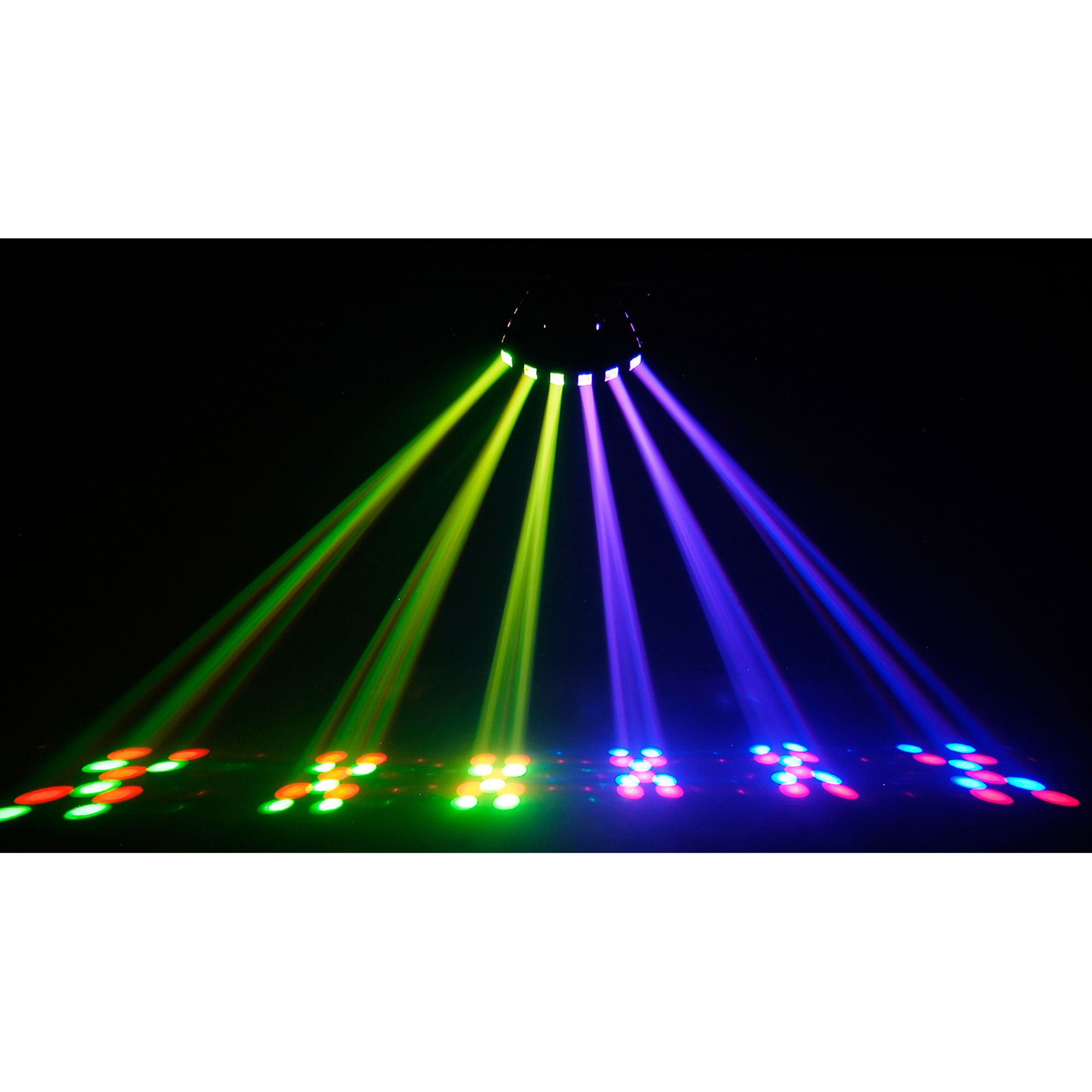Chauvet DJ Derby X Effects Light Fixture with Multicolored Chasing Beams