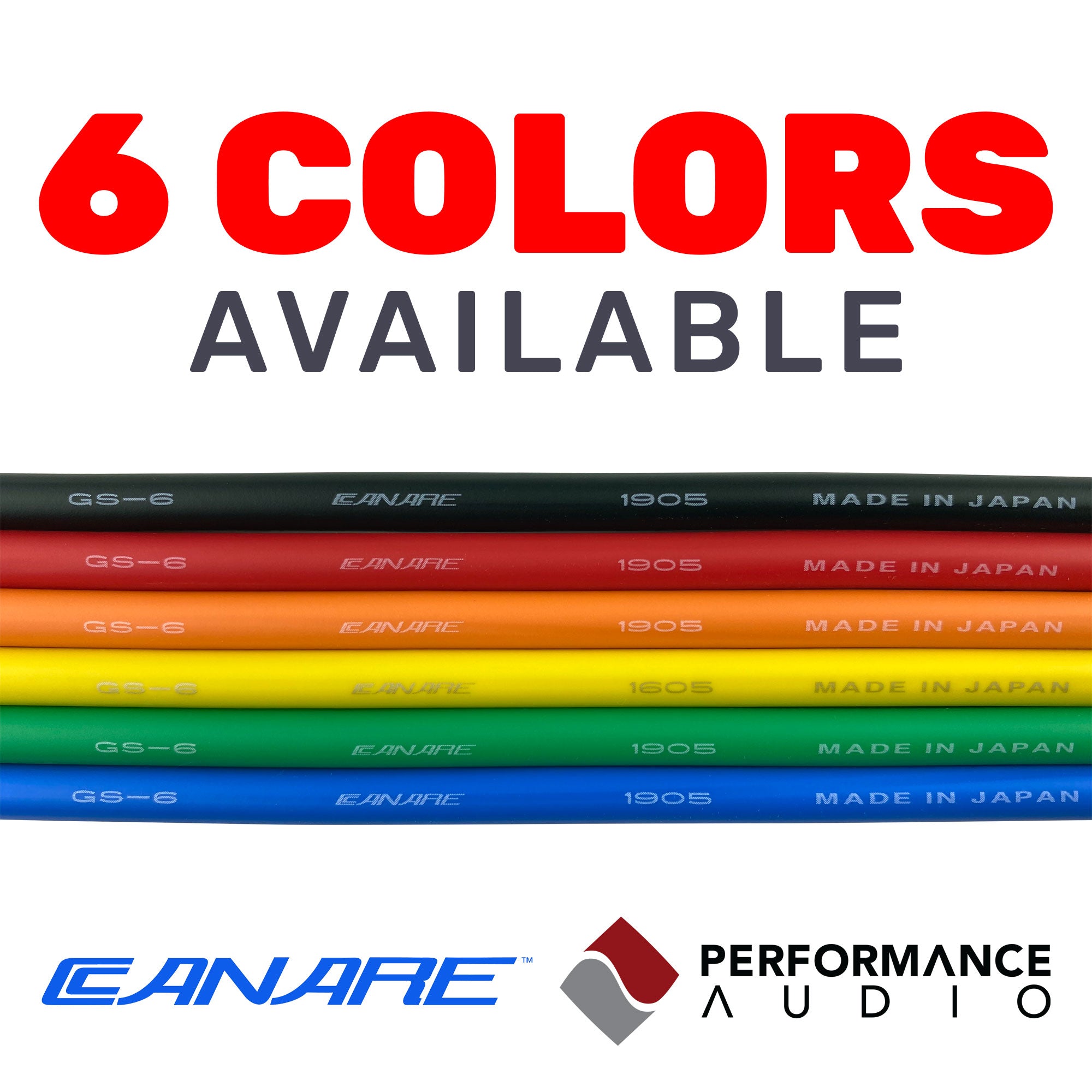 Canare GS-6 OFC Guitar, Keyboard and Instrument Cable (Green, 328'/100m)