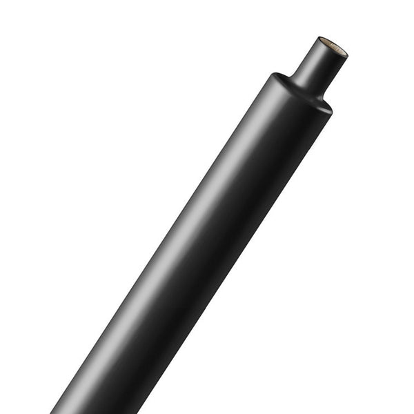 Sumitomo Sumitube O2B2 1/2" Flexible 2:1 Adhesive Lined Heat Shrink Tubing - Black (100' Spool)