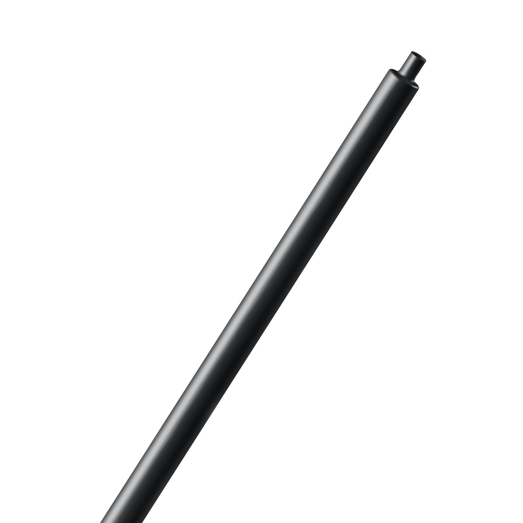Sumitomo Sumitube B2 1/8" Flexible Polyolefin 2:1 Heat Shrink Tubing - Black (500' Spool)