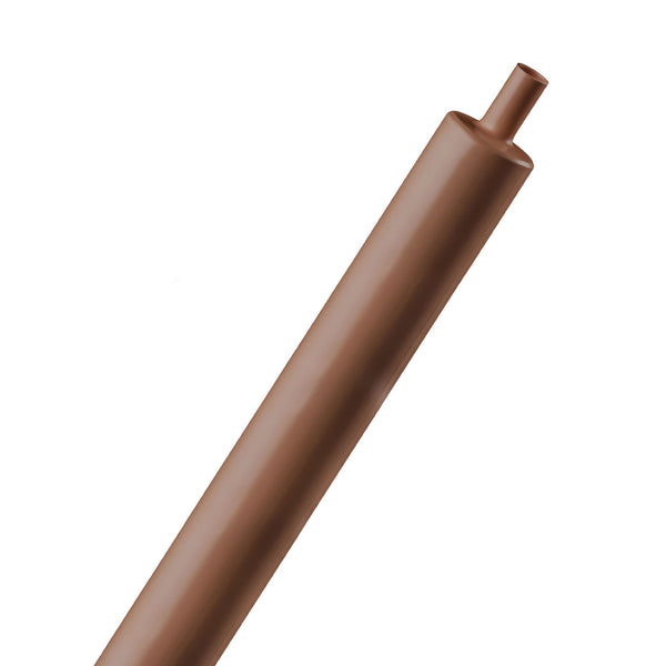 Sumitomo Sumitube B2(3X) 9/3mm Flexible Polyolefin 3:1 Heat Shrink Tubing - Brown (By the Foot)