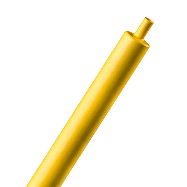 Sumitomo Sumitube B2(3X) 9/3mm Flexible Polyolefin 3:1 Heat Shrink Tubing - Yellow (By the Foot)