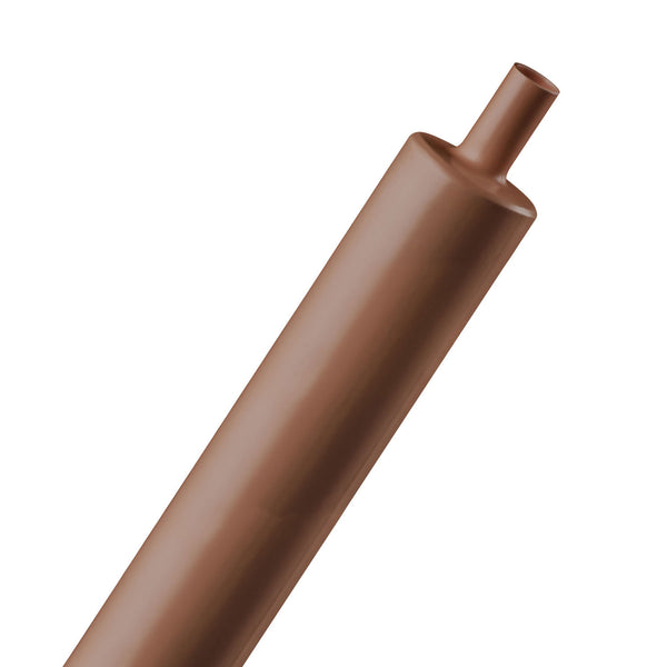 Sumitomo Sumitube B2(3X) 18/6mm Flexible Polyolefin 3:1 Heat Shrink Tubing - Brown (By the Foot)