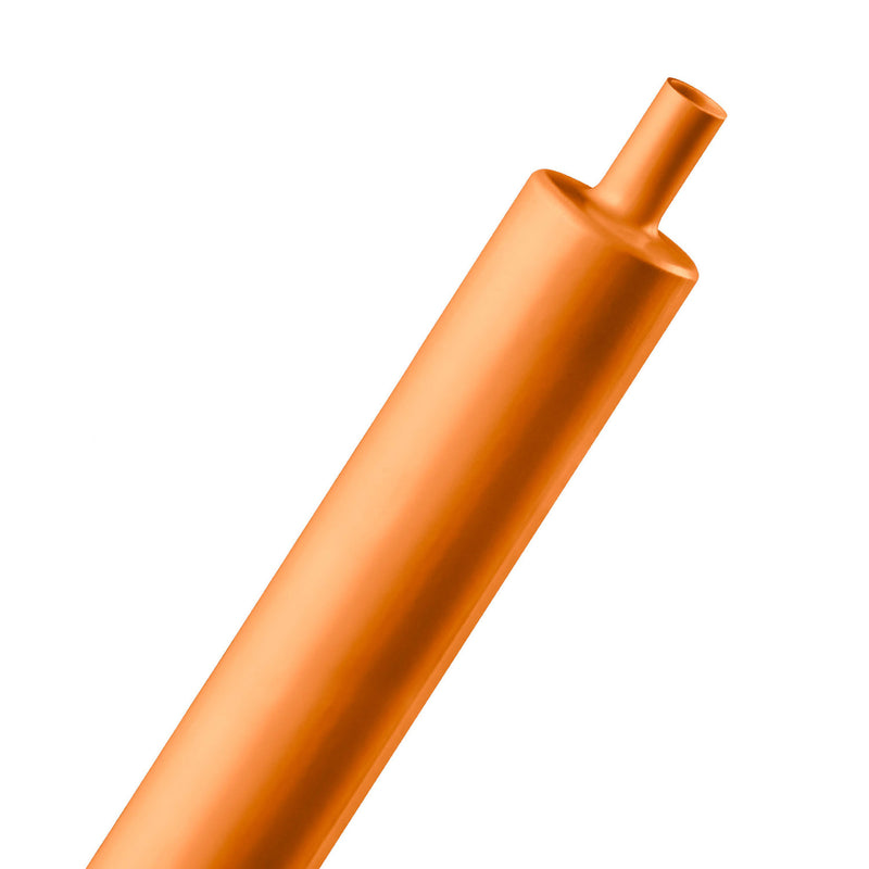 Sumitomo Sumitube B2(3X) 18/6mm Flexible Polyolefin 3:1 Heat Shrink Tubing - Orange (By the Foot)
