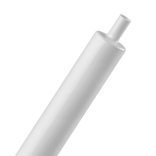 Sumitomo Sumitube B2(3X) 18/6mm Flexible Polyolefin 3:1 Heat Shrink Tubing - White (By the Foot)