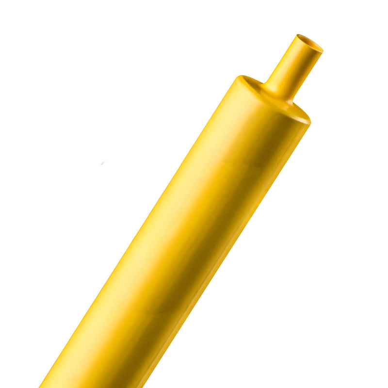 Sumitomo Sumitube B2(3X) 18/6mm Flexible Polyolefin 3:1 Heat Shrink Tubing - Yellow (200' Spool)