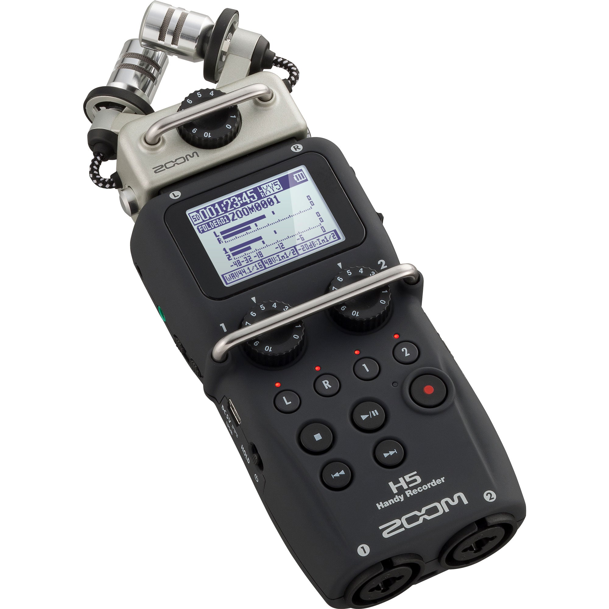 Zoom H5 Handy Recorder with Interchangeable Microphone System