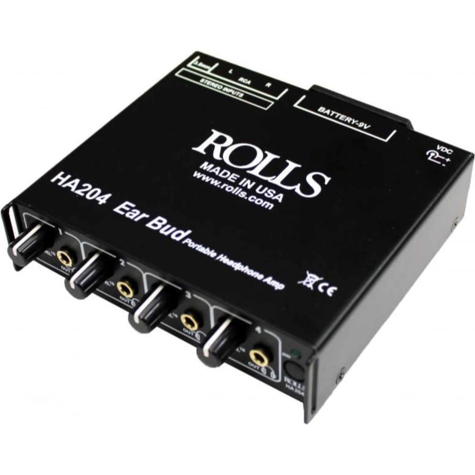 Rolls HA204p Portable Battery Operated Headphone Amp