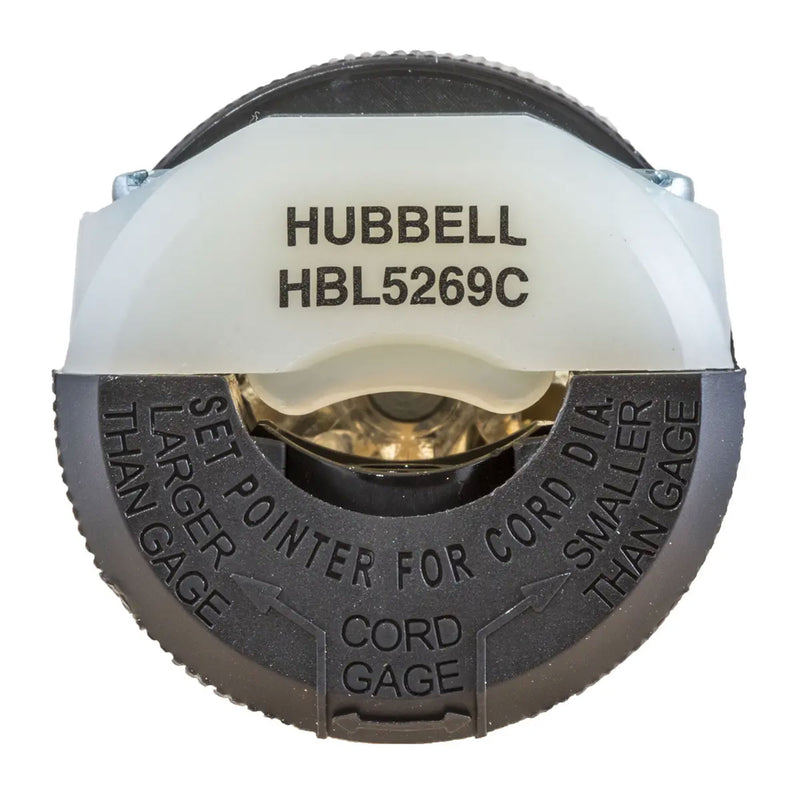 Whirlwind Hubbell HBL5269C Nema 5-15R Female AC Electrical Power Connector