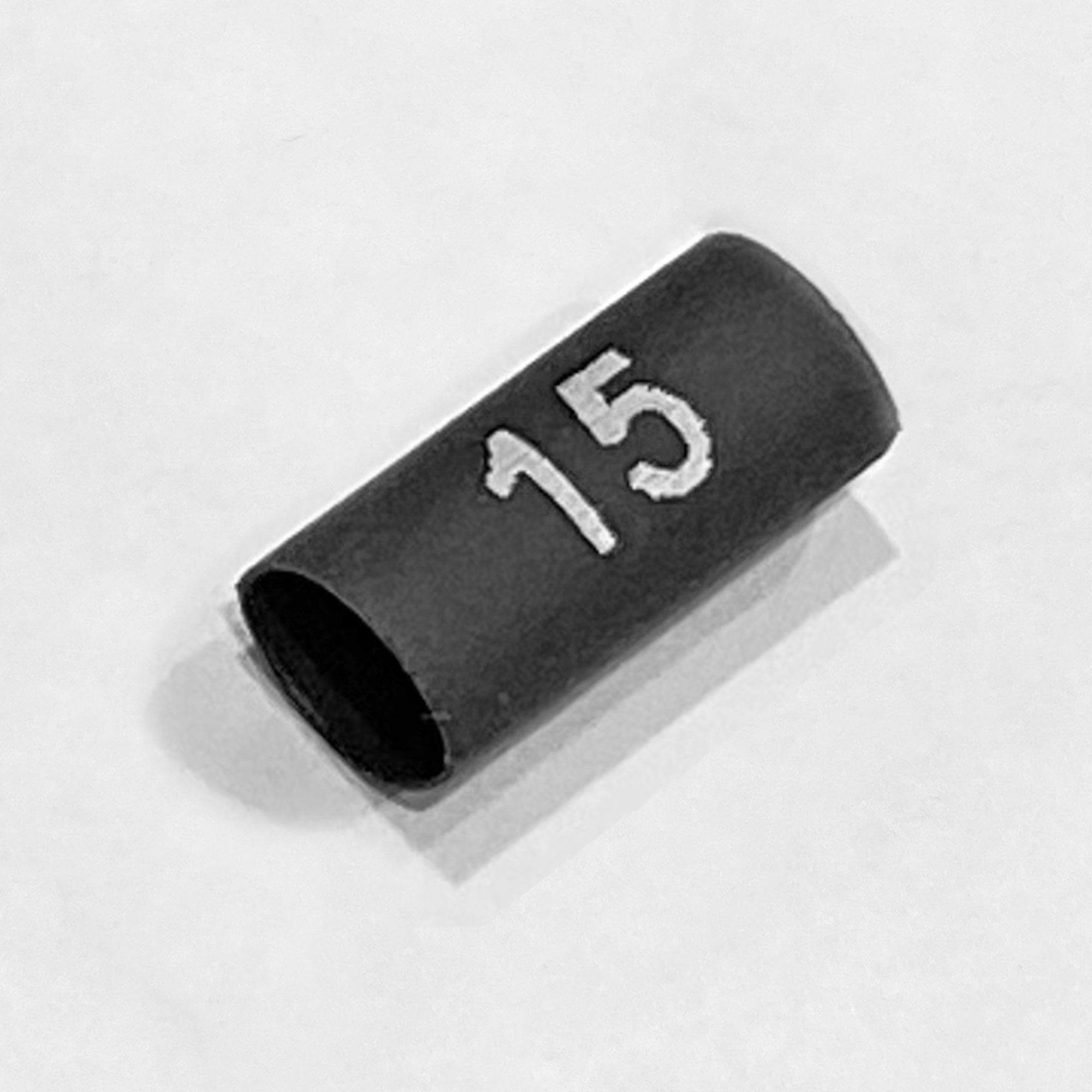 Performance Audio 2:1 3/16" Heat Shrink Number Snake Channel Wire Marker (Number 15, 25 Pack)