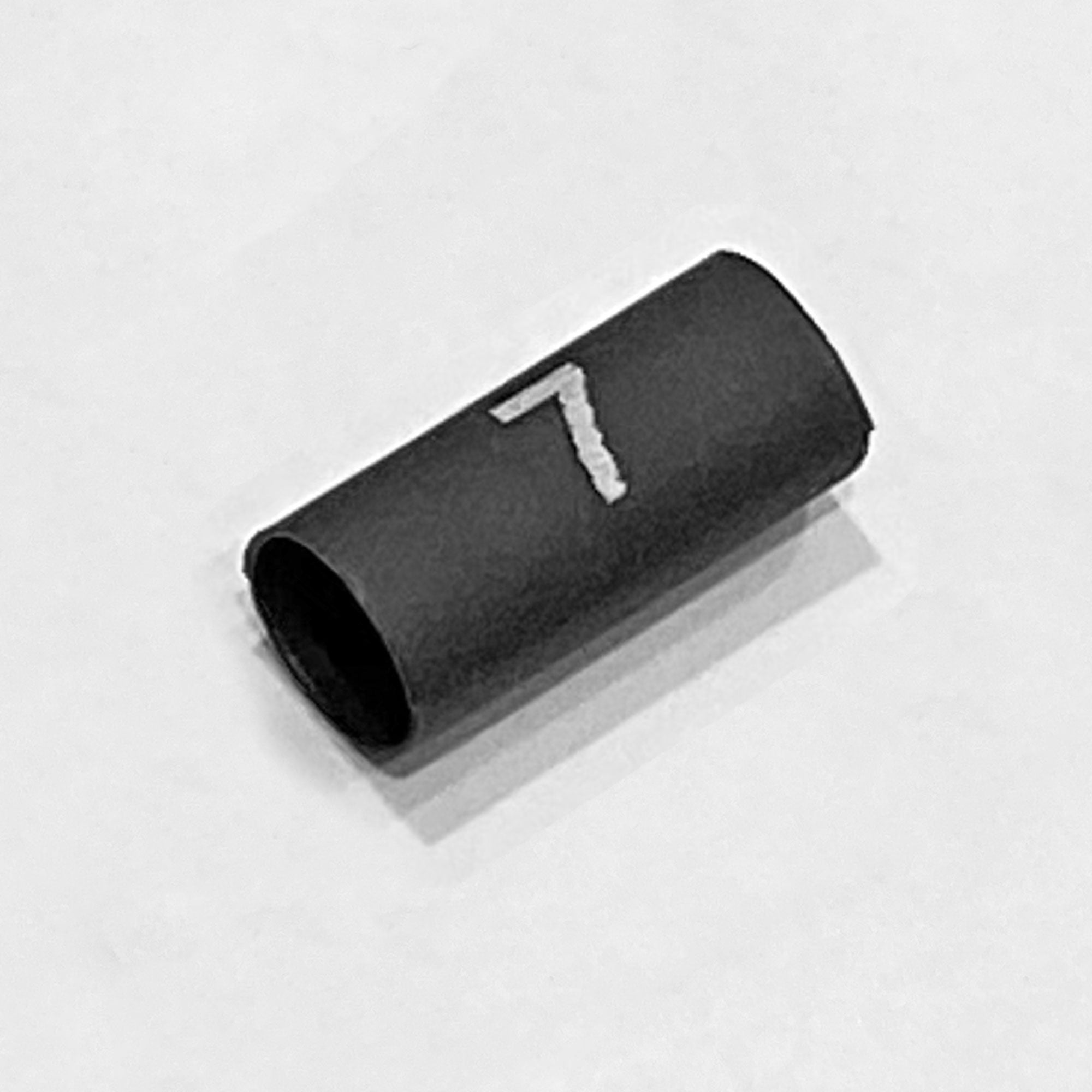 Performance Audio 2:1 3/16" Heat Shrink Number Snake Channel Wire Marker (Number 7, 25 Pack)