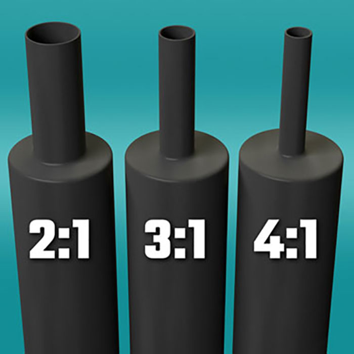Sumitomo Sumitube B2(3X) 12/4mm Flexible Polyolefin 3:1 Heat Shrink Tubing - Purple (200' Spool)