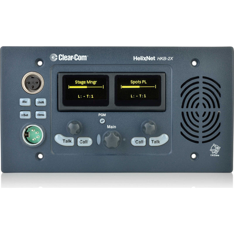 Clear-Com HKB-2X HelixNet Speaker Station