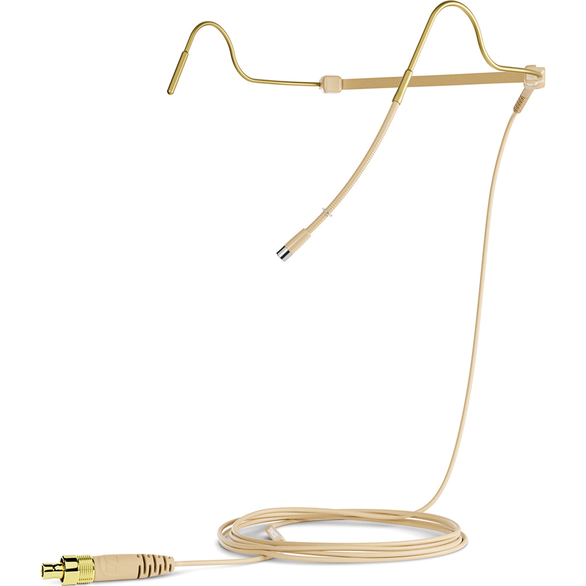 Sennheiser HS 2 Omnidirectional Headset Microphone (Beige, 3-Pin LEMO Connector)
