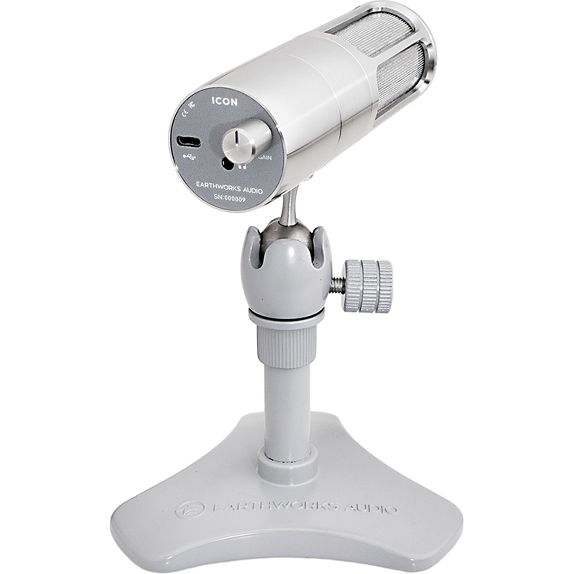 Earthworks Icon USB Streaming Microphone (Stainless Steel)