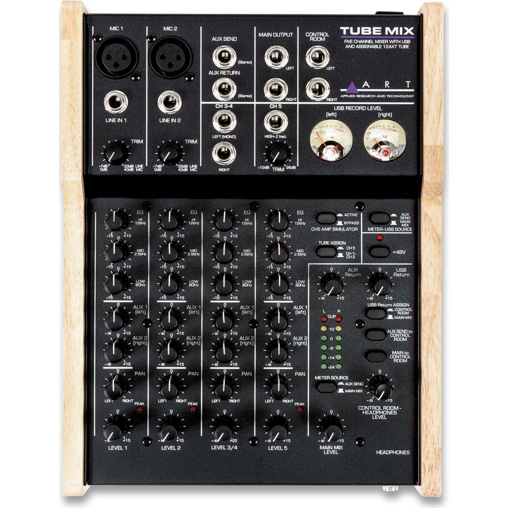 ART TubeMix 5-Channel Tube Mixer