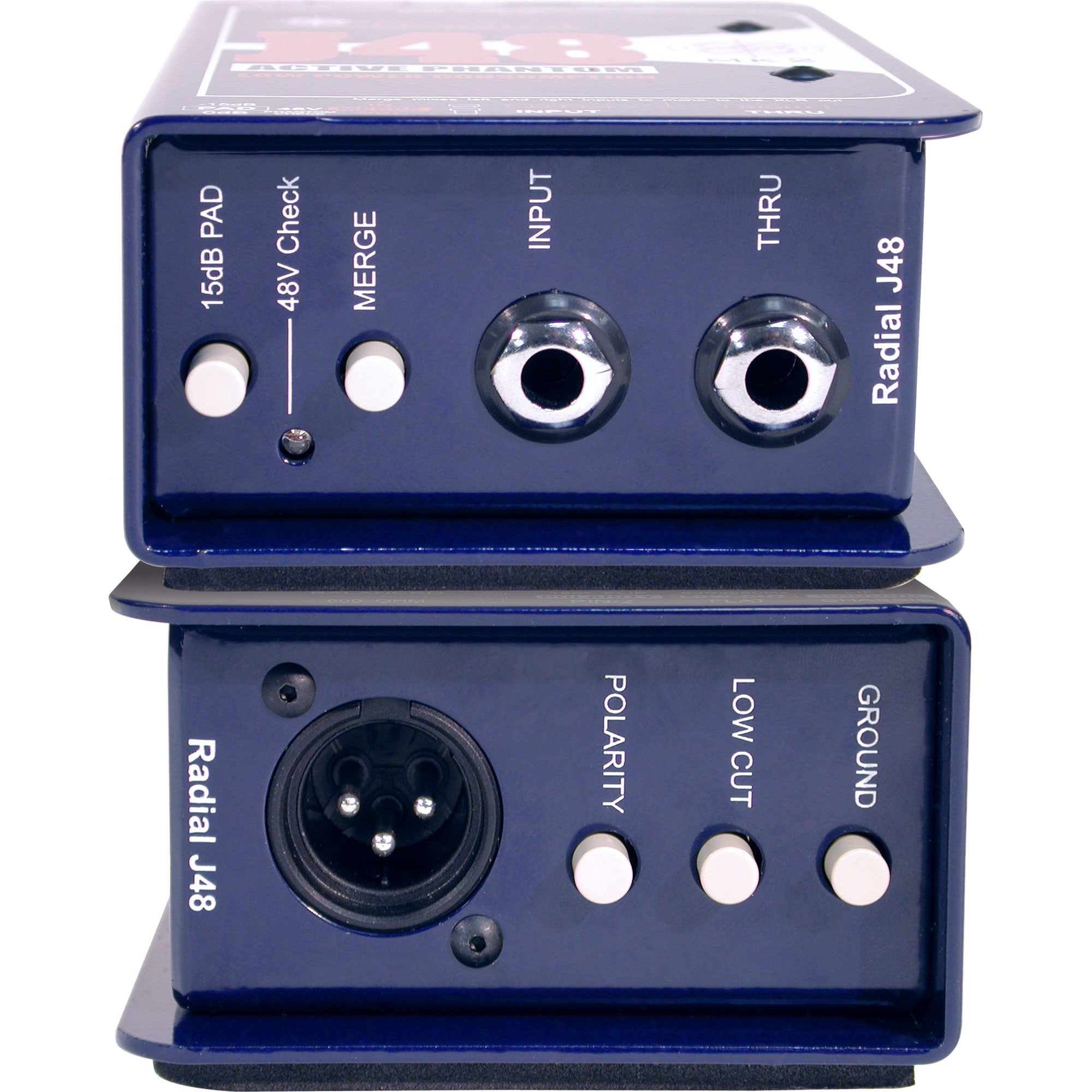 Radial Engineering J48 Single Channel Phantom Powered Active Direct Box