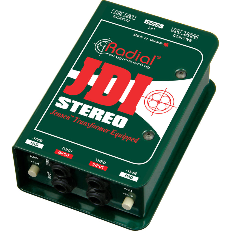 Radial Engineering JDI Stereo Passive Direct Box