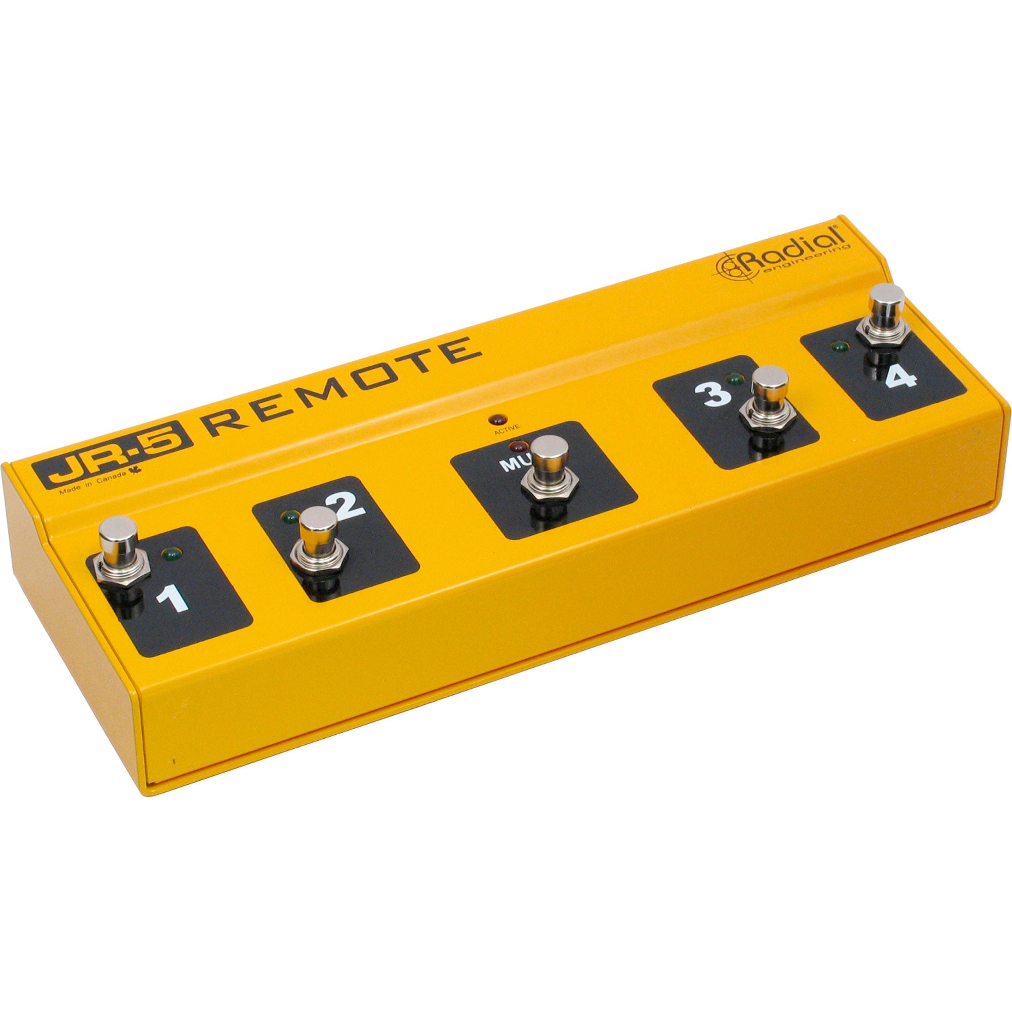 Radial Engineering JR5 Remote Footswitch for JX44 Air Control Guitar Signal Manager