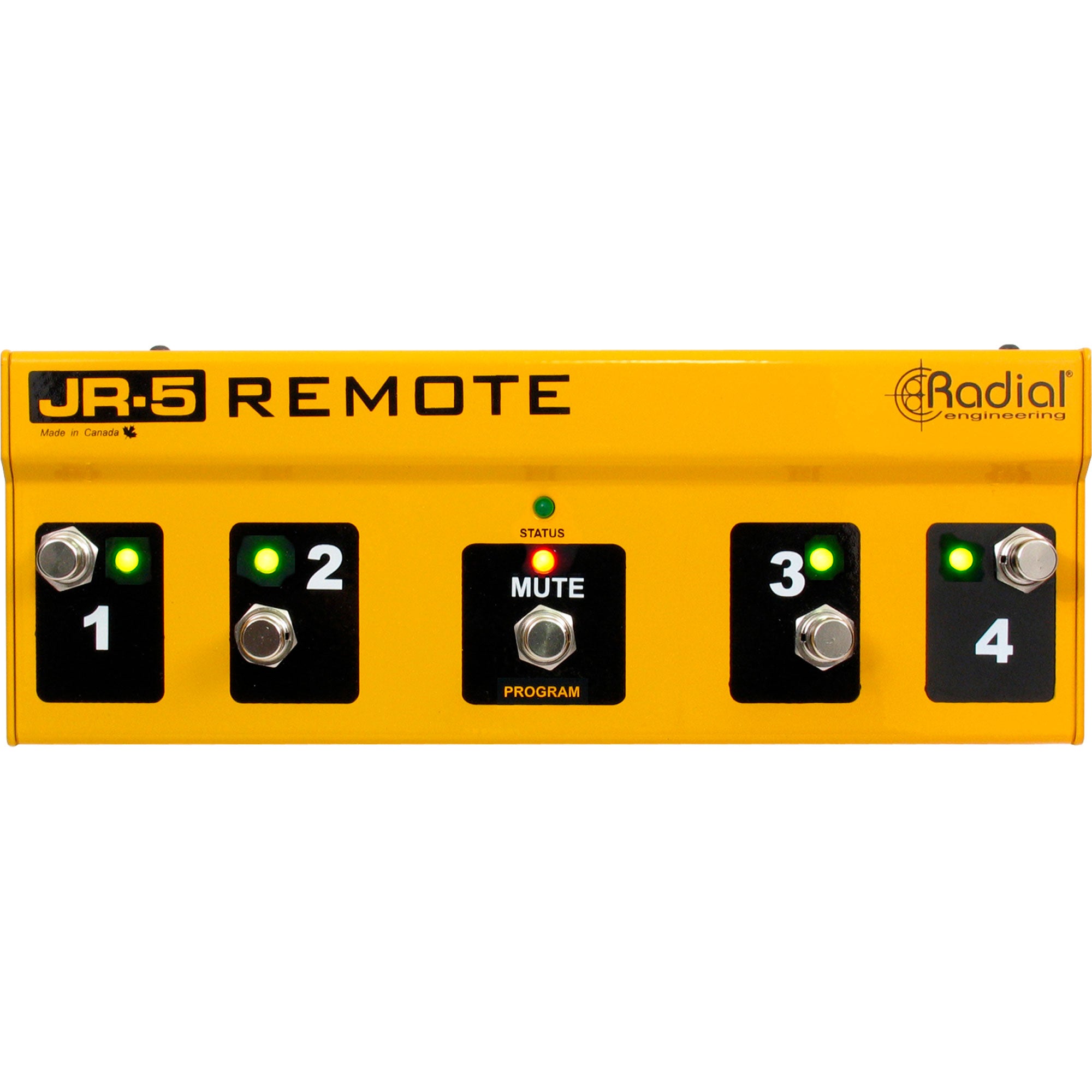 Radial Engineering JR5 Remote Footswitch for JX44 Air Control Guitar Signal Manager