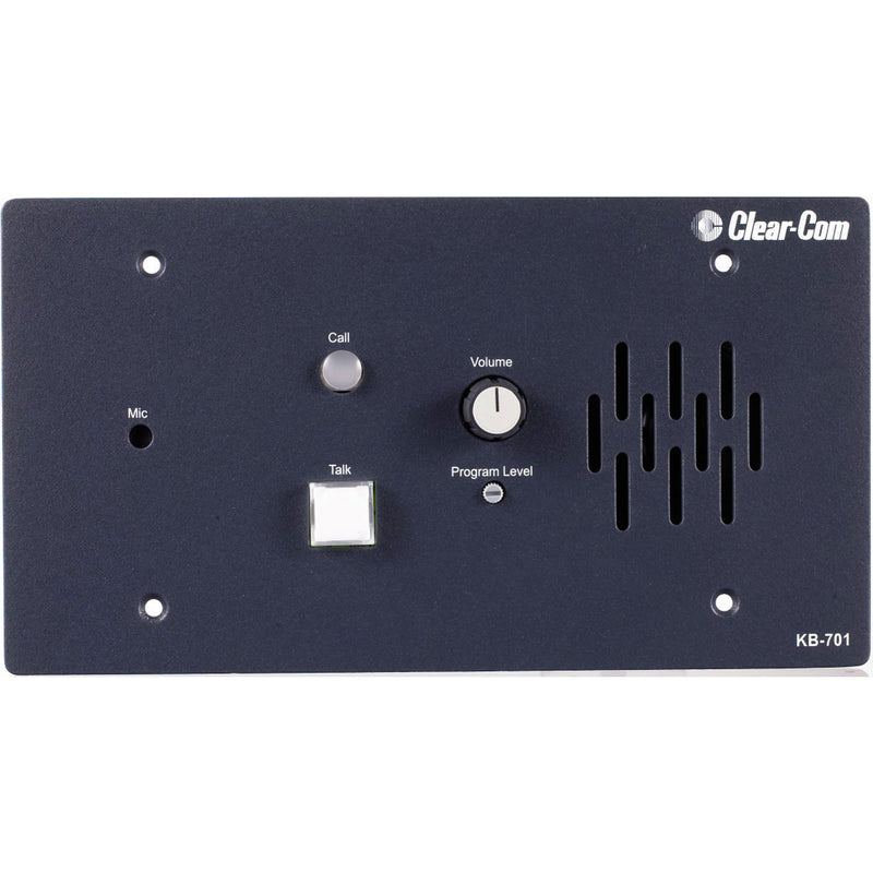 Clear-Com KB-701 1-Channel Headset/Speaker Station