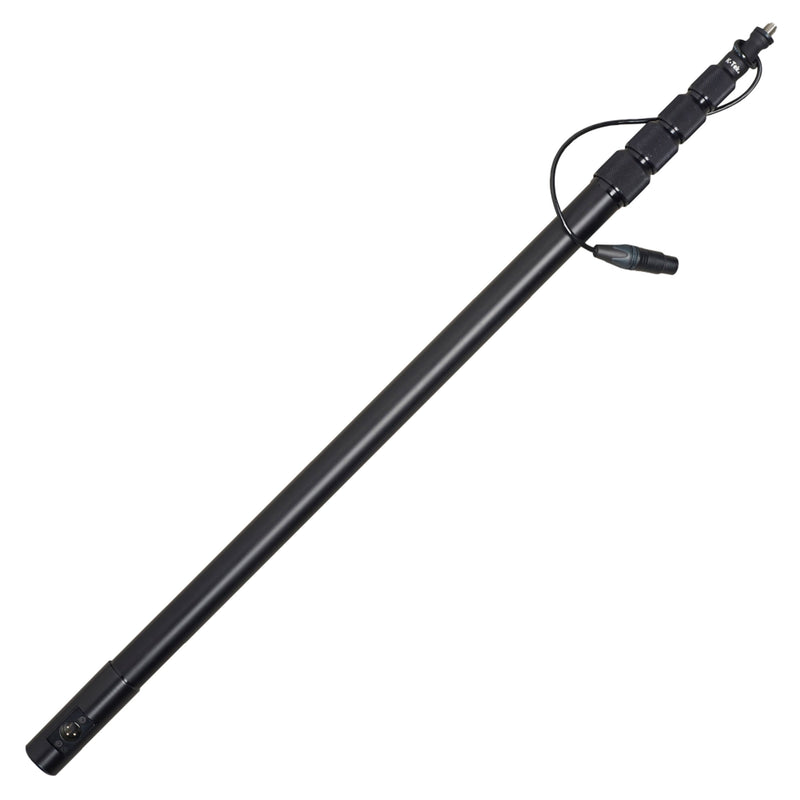 K-Tek KE110CCR Avalon Aluminum Boompole with Internal Coiled Cable (Right Angle Exit)