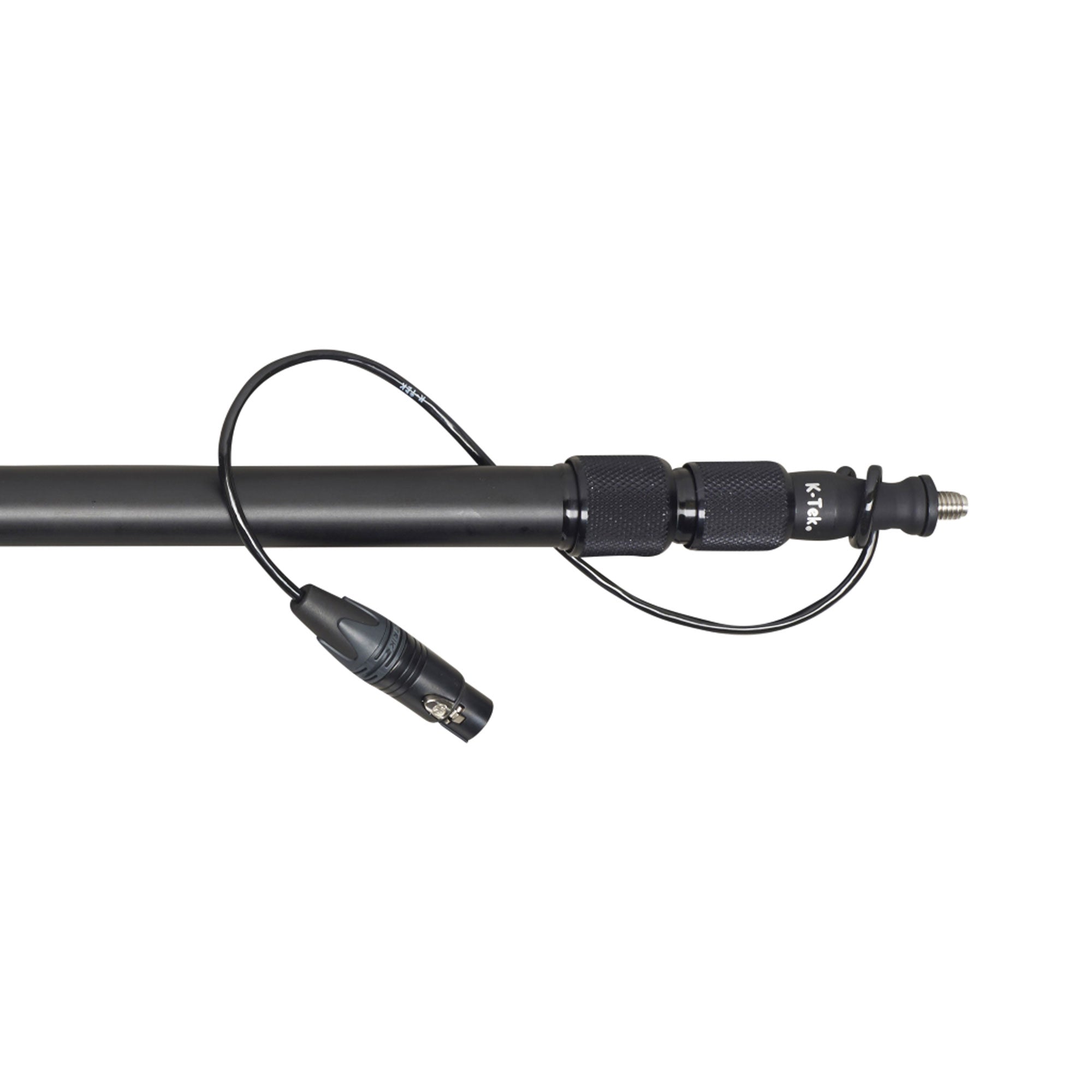 K-Tek KE69CC Avalon Aluminum Boompole with Internal Coiled Cable (Straight Exit)
