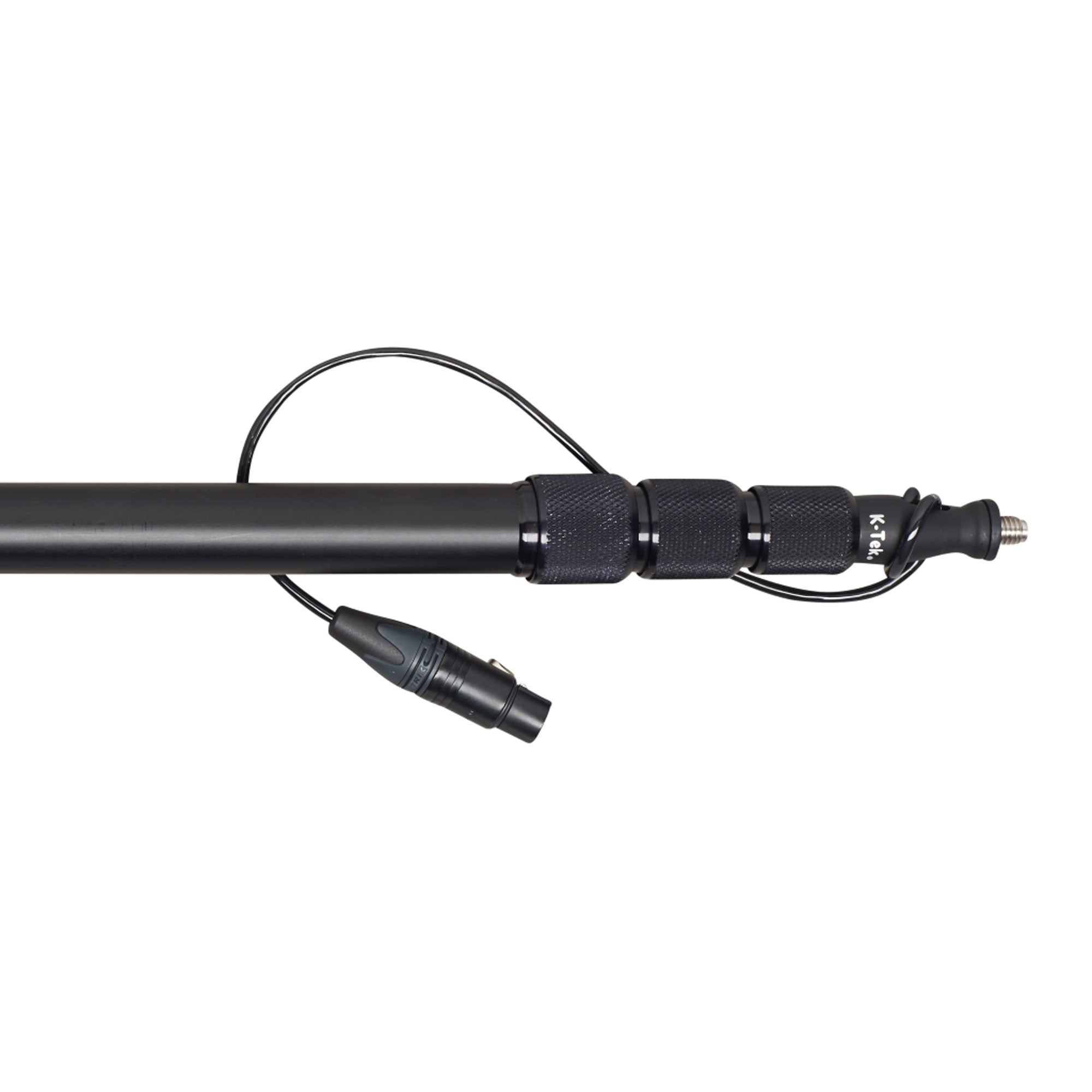 K-Tek KE89CC Avalon Aluminum Boompole with Internal Coiled Cable (Straight Exit)