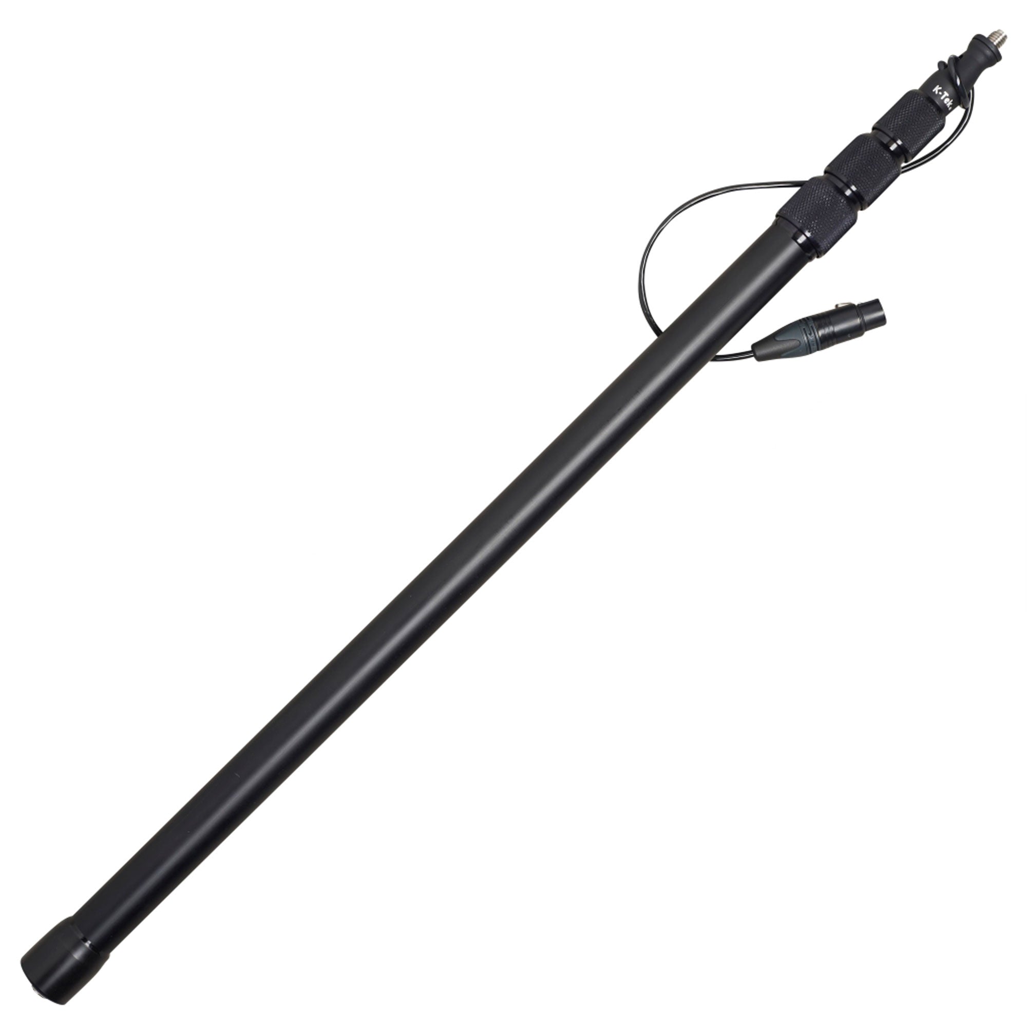 K-Tek KE89CC Avalon Aluminum Boompole with Internal Coiled Cable (Straight Exit)