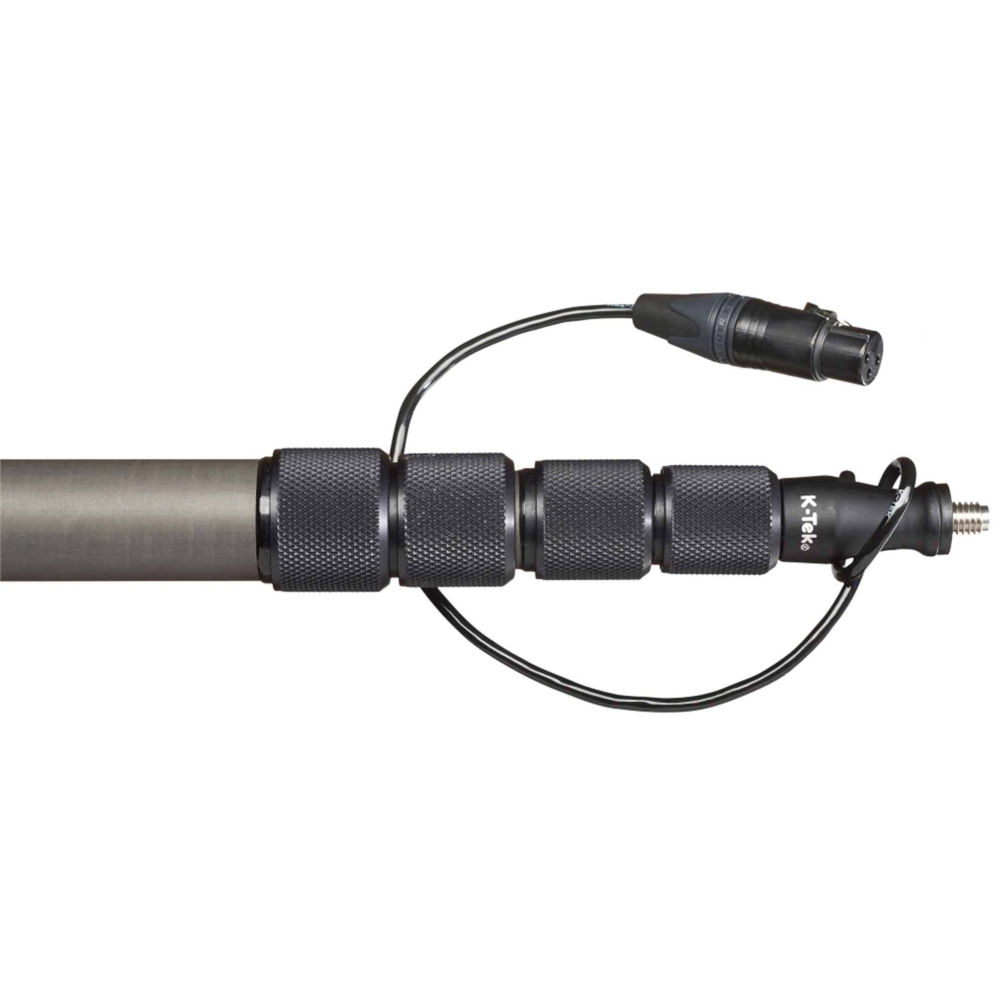 K-Tek KEG150CCR Avalon Graphite Boompole with Internal Coiled Cable (Right Angle Exit)