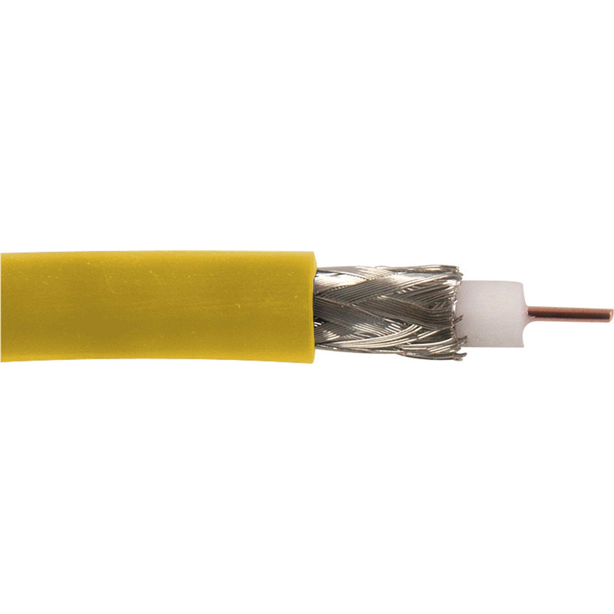 Canare L-4CFB 75 Ohm 3G-SDI / HD-SDI Digital Video Coaxial Cable RG-59 Type (Yellow, 984'/300m)