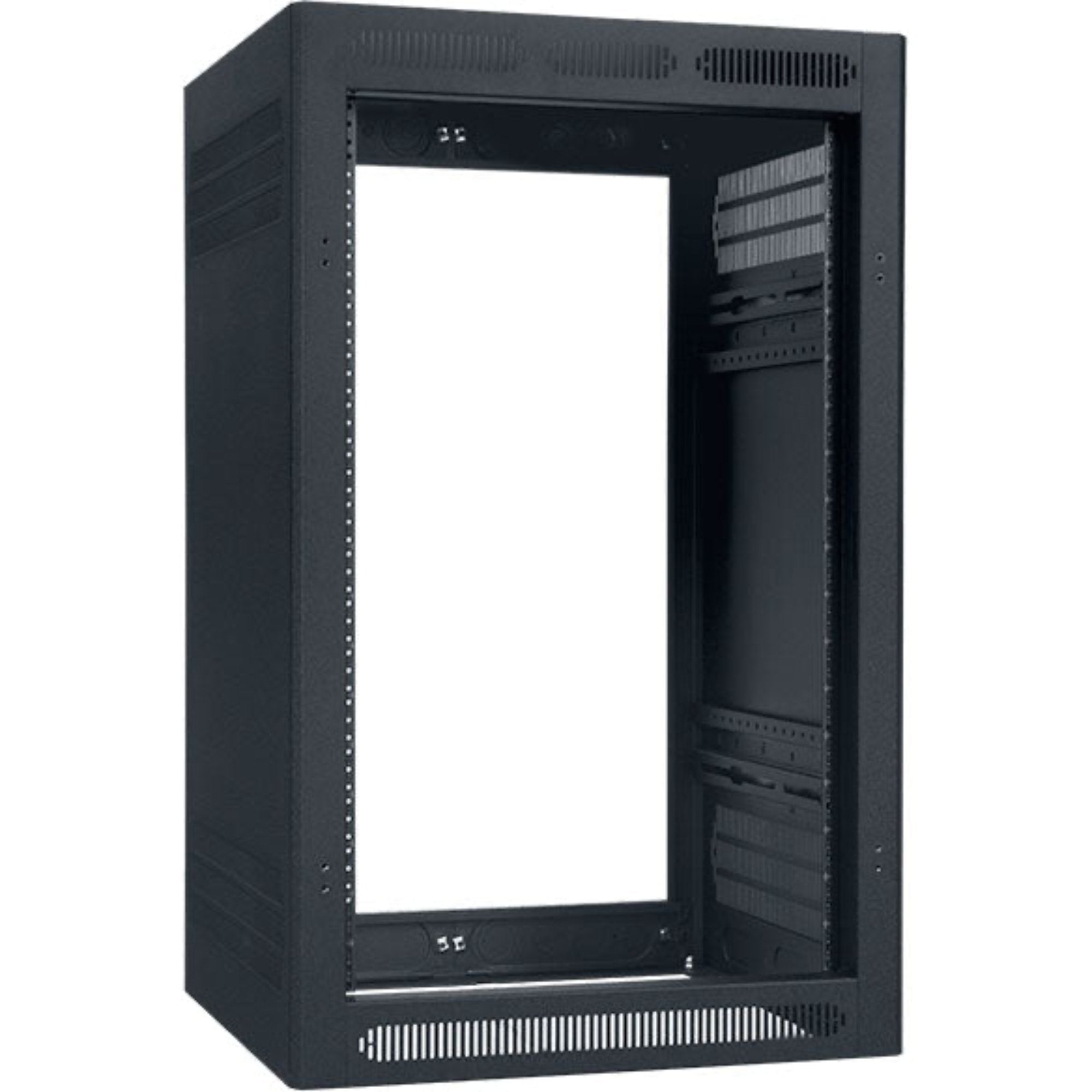 Lowell LER-1827-LRD Enclosed Rack, No Rear Door (18U, 27" Deep)