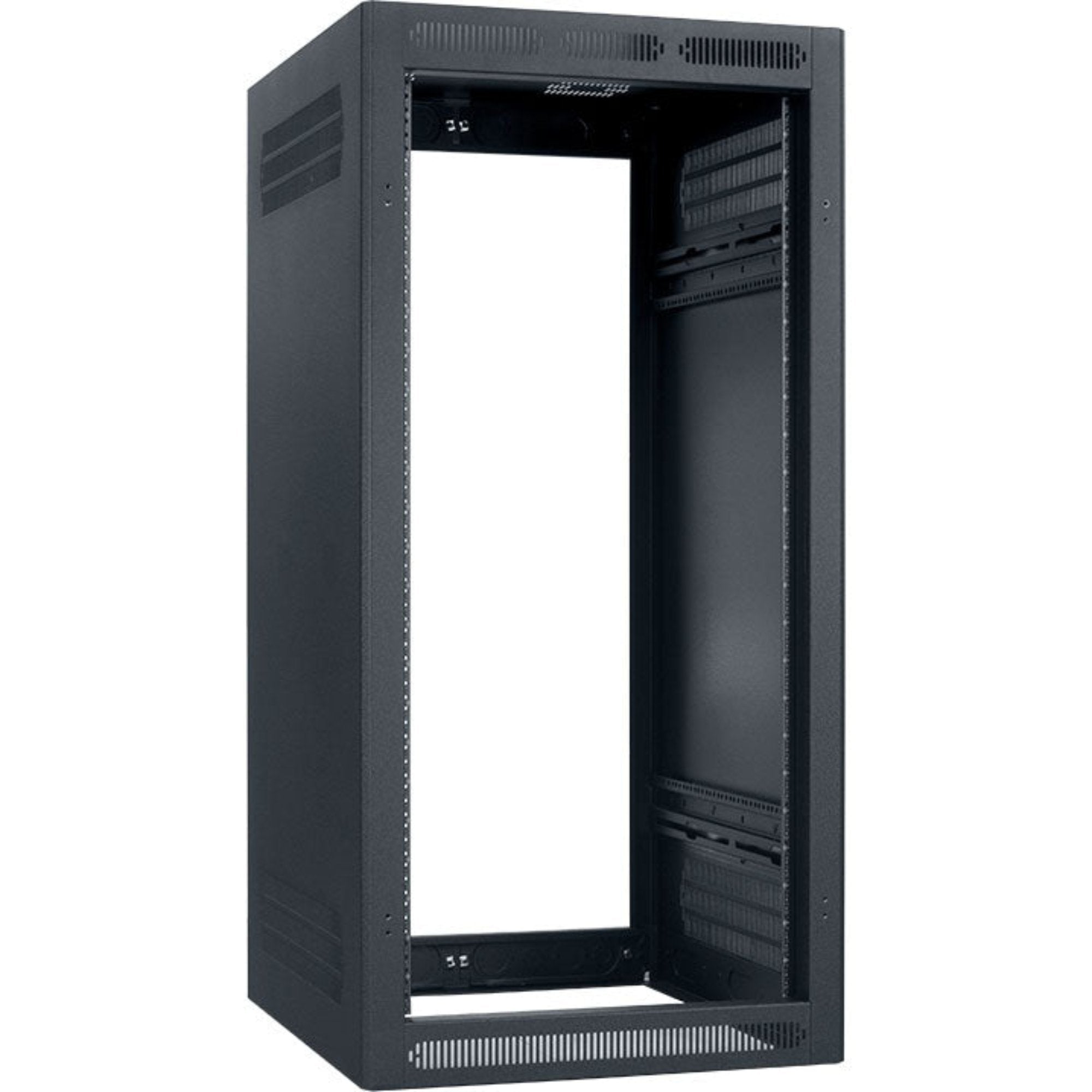Lowell LER-2427-LRD Enclosed Rack, No Rear Door (24U, 27" Deep)
