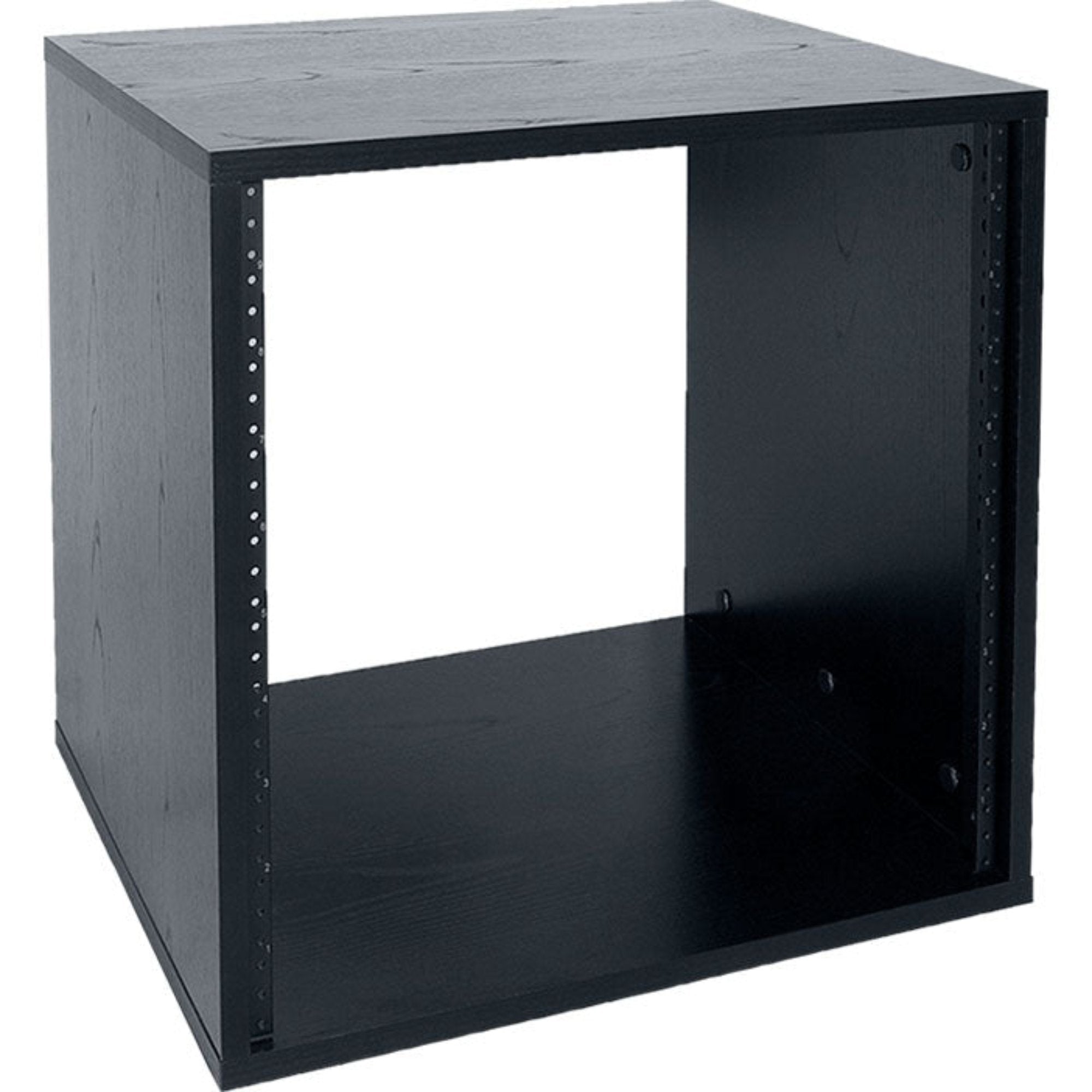 Lowell LLR-1018-B Laminated AV Rack (10U)