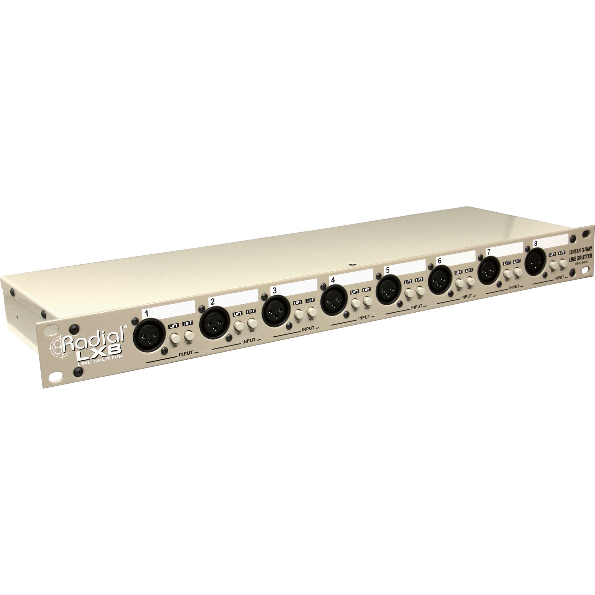 Radial Engineering LX8 Line Level Signal Splitter & Isolator