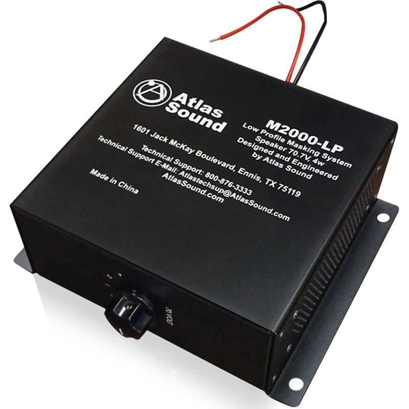 AtlasIED M2000-LP Dual 2" x 4" Sound Masking Speaker System with 70V Transformer