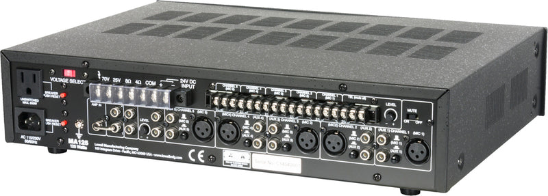 Lowell MA125 Standalone Mixer/Amplifier (125W)