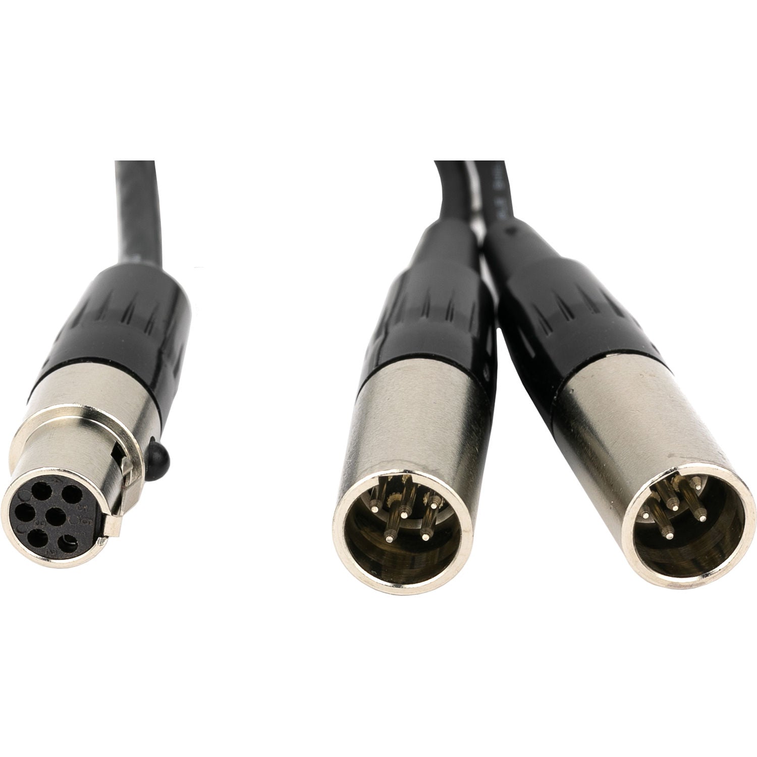 Lectrosonics MCTA6TA5M2 Dual TA5M to TA6F Mic-/Line-Level Cable (6")