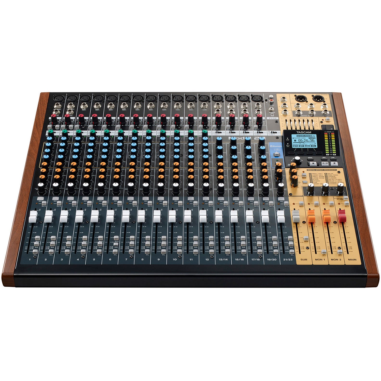 Tascam Model 24 Digital Mixer, Recorder and USB Audio Interface