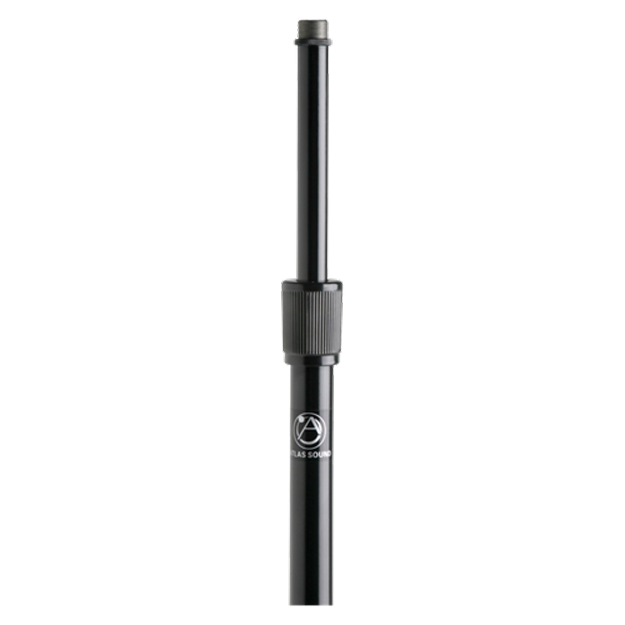 AtlasIED MS-12CE Low-Profile Round Base Microphone Stand (Black)