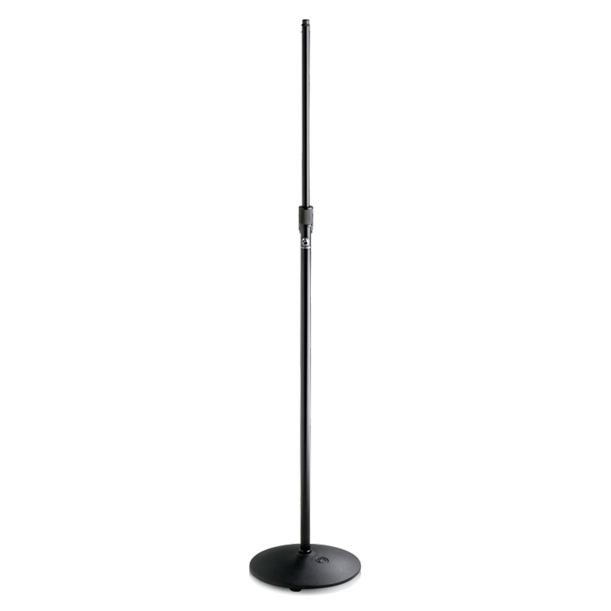 AtlasIED MS-12CE Low-Profile Round Base Microphone Stand (Black)