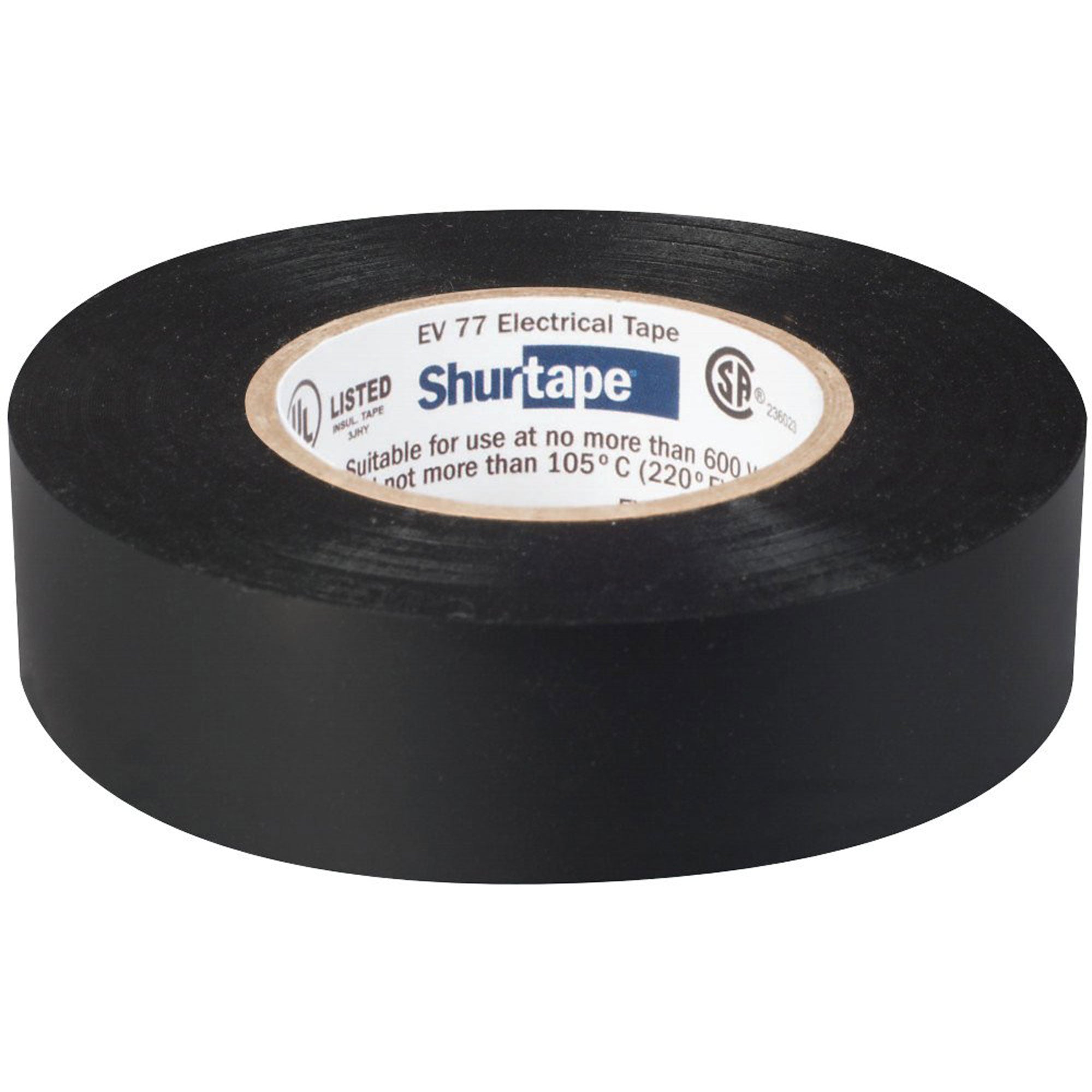 Milspec MS000033 Black 7 mil Electrical Tape (3/4" x 66')