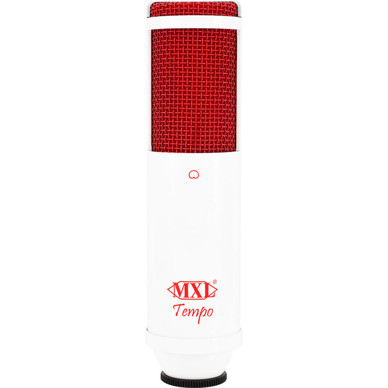 MXL Tempo USB Condenser Microphone (White/Red)