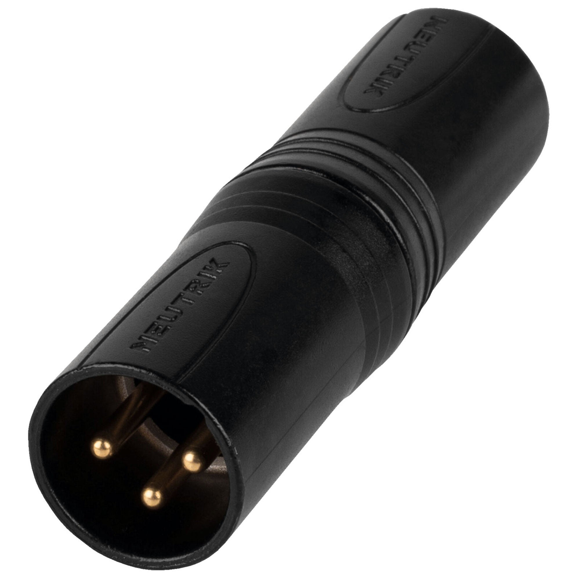 Neutrik NA3MM-B 3-Pin XLR Male to 3-Pin XLR Male Adapter (Black)